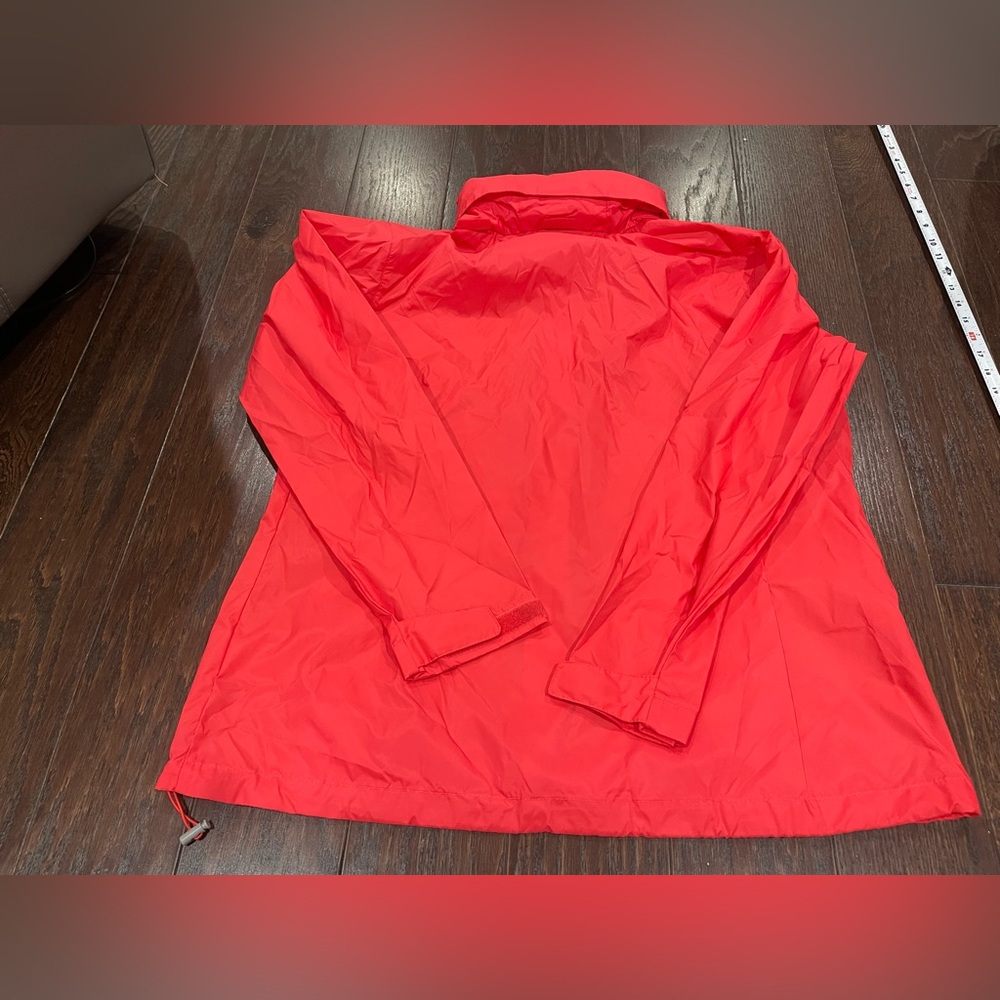 Columbia Women Switchback III Jacket Size 1X Red Orange Nylon Waterproof NWT - Picture 5 of 10